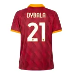 AS Roma Dybala 21 Fodboldtrøje Herre Fjerde 23/24