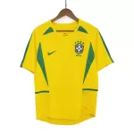 Brasilien Fodboldtrøje Herre Hjemmebane Retro 2002-03
