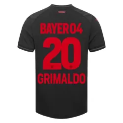 Bayer Leverkusen Alejandro Grimaldo 20 Fodboldtrøje Herre Hjemmebane 23/24