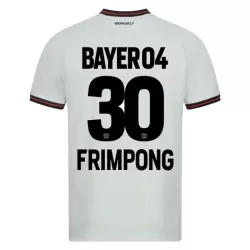 Bayer Leverkusen Jeremie Frimpong 30 Fodboldtrøje Herre Udebane 23/24