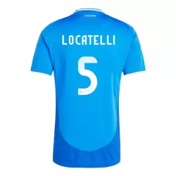 Italien Manuel Locatelli 5 Fodboldtrøje Herre Hjemmebane EM 2024