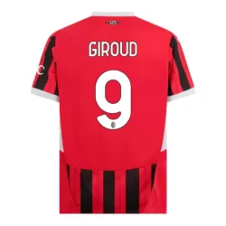 AC Milan Giroud 9 Fodboldtrøje Herre Hjemmebane 24/25