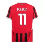 AC Milan Pulisic 11 Fodboldtrøje Herre Hjemmebane 24/25