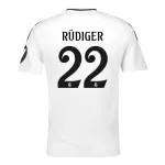 Real Madrid Rudiger 22 Fodboldtrøje Herre Hjemmebane 24/25