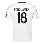 Real Madrid Tchouaméni 18 Fodboldtrøje Herre Hjemmebane 24/25