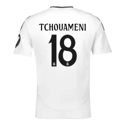 Real Madrid Tchouaméni 18 Fodboldtrøje Herre Hjemmebane 24/25
