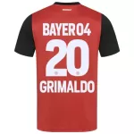 Bayer Leverkusen Alejandro Grimaldo 20 Fodboldtrøje Herre Hjemmebane 24/25