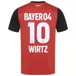 Bayer Leverkusen Florian Wirtz 10 Fodboldtrøje Herre Hjemmebane 24/25