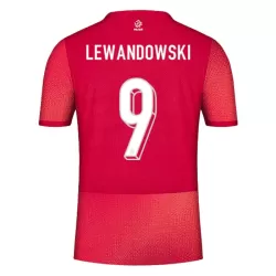Polen Lewandowski 9 Fodboldtrøje Herre Udebane EM 2024
