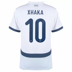 Schweiz Xhaka 10 Fodboldtrøje Herre Udebane EM 2024