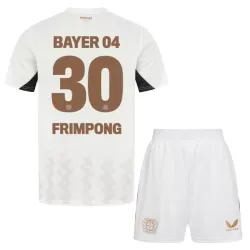 Bayer Leverkusen Jeremie Frimpong 30 Fodboldtrøje Børn Udebane 24/25