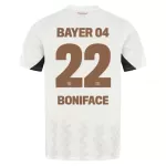Bayer Leverkusen Victor Boniface 22 Fodboldtrøje Herre Udebane 24/25