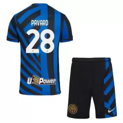 Inter Milan Pavard 28 Fodboldtrøje Børn Hjemmebane 24/25