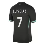 Liverpool Luis Díaz 7 Fodboldtrøje Herre Udebane 24/25