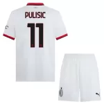AC Milan Pulisic 11 Fodboldtrøje Børn Udebane 24/25