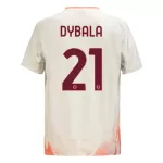 AS Roma Dybala 21 Fodboldtrøje Herre Udebane 24/25