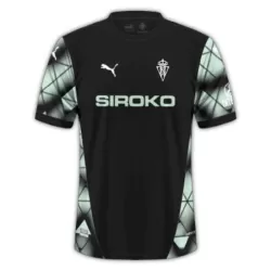 Sporting Gijon Fodboldtrøje Herre Udebane 24/25 Sporting Gijon Fodboldtrøje Herre Udebane 24/25