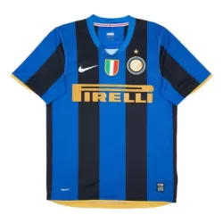 Inter Milan 2008-09 Fodboldtrøje Herre Hjemmebane Retro Inter Milan 2008-09 Fodboldtrøje Herre Hjemmebane Retro