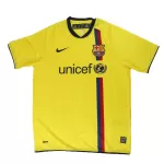 Barcelona 2008-09 Fodboldtrøje Herre Udebane Retro
