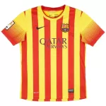 Barcelona 2013-14 Fodboldtrøje Herre Udebane Retro