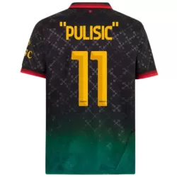AC Milan Christian Pulisic 11 Fodboldtrøje Herre Fjerde 24/25