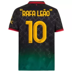 AC Milan Rafael Leao 10 Fodboldtrøje Herre Fjerde 24/25