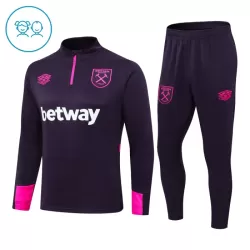 West Ham United Trænings sweatshirt sæt Børn 24/25 West Ham United Trænings sweatshirt sæt Børn 24/25