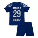 Paris Saint-Germain Bradley Barcola 29 Fodboldtrøje Børn Fjerde 24/25