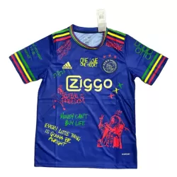Ajax x Bob Marley Fodboldtrøje Herre 24/25 Blå