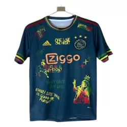 Ajax x Bob Marley Fodboldtrøje Herre 24/25 Navy