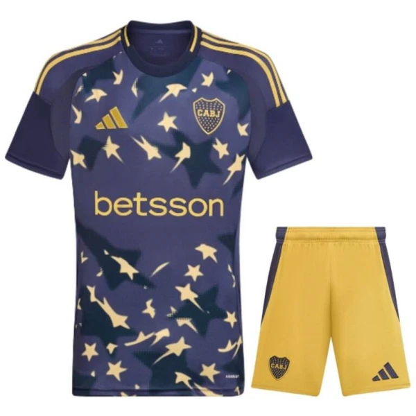 Boca Juniors Fodboldtrøje Børn Tredje 24/25 Boca Juniors Fodboldtrøje Børn Tredje 24/25
