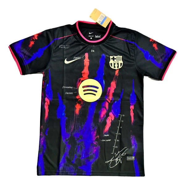 Barcelona Fodboldtrøje Herre 25/26 Sort Speciel Barcelona Fodboldtrøje Herre 25/26 Sort Speciel