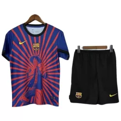 FC Barcelona x Luffy Fodboldtrøje Børn 24/25 Speciel