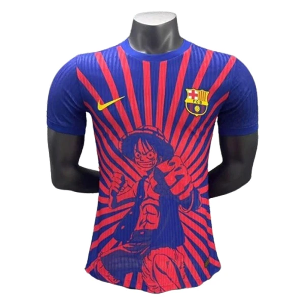 FC Barcelona x Luffy Fodboldtrøje Herre 24/25 Speciel FC Barcelona x Luffy Fodboldtrøje Herre 24/25 Speciel