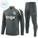 Chelsea Trænings sweatshirt sæt Børn 25/26 Grå