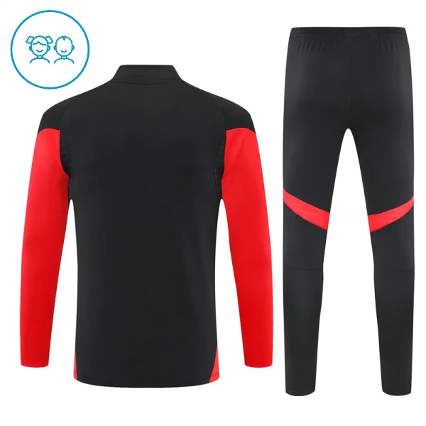 FC Bayern München Trænings sweatshirt sæt Børn 25/26 Sort