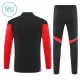 FC Bayern München Trænings sweatshirt sæt Børn 25/26 Sort