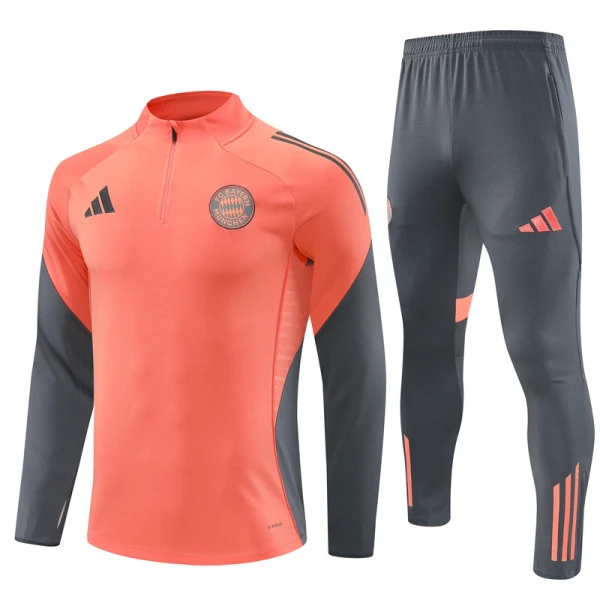 FC Bayern München Trænings sweatshirt sæt Herre 25/26 Orange FC Bayern München Trænings sweatshirt sæt Herre 25/26 Orange
