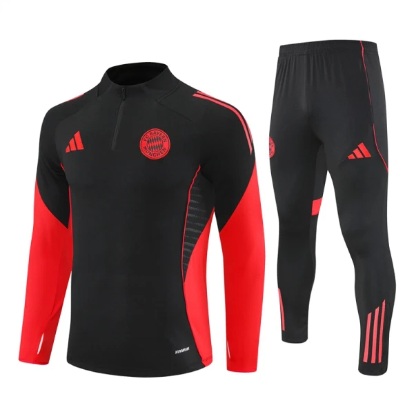 FC Bayern München Trænings sweatshirt sæt Herre 25/26 Sort FC Bayern München Trænings sweatshirt sæt Herre 25/26 Sort