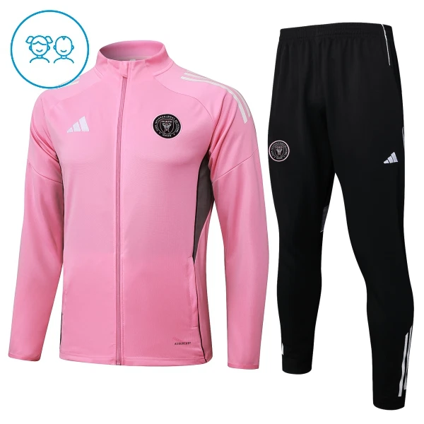 Inter Miami CF Træningsjakkedragter Børn 24/25 Pink Inter Miami CF Træningsjakkedragter Børn 24/25 Pink