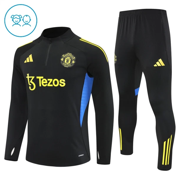 Manchester United Trænings sweatshirt sæt Børn 25/26 Manchester United Trænings sweatshirt sæt Børn 25/26