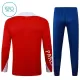 Paris Saint-Germain Trænings sweatshirt sæt Børn 25/26 Rød