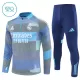 Real Madrid Trænings sweatshirt sæt Børn 25/26 Blå Real Madrid Trænings sweatshirt sæt Børn 25/26 Blå