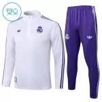 Real Madrid Trænings sweatshirt sæt Børn 25/26 Hvid