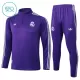 Real Madrid Trænings sweatshirt sæt Børn 25/26 Lilla Real Madrid Trænings sweatshirt sæt Børn 25/26 Lilla