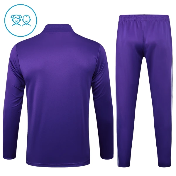 Real Madrid Trænings sweatshirt sæt Børn 25/26 Lilla