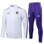 Real Madrid Trænings sweatshirt sæt Herre 25/26 Hvid