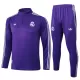 Real Madrid Trænings sweatshirt sæt Herre 25/26 Lilla Real Madrid Trænings sweatshirt sæt Herre 25/26 Lilla