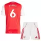 Arsenal Gabriel 6 Fodboldtrøje Børn Hjemmebane 25/26