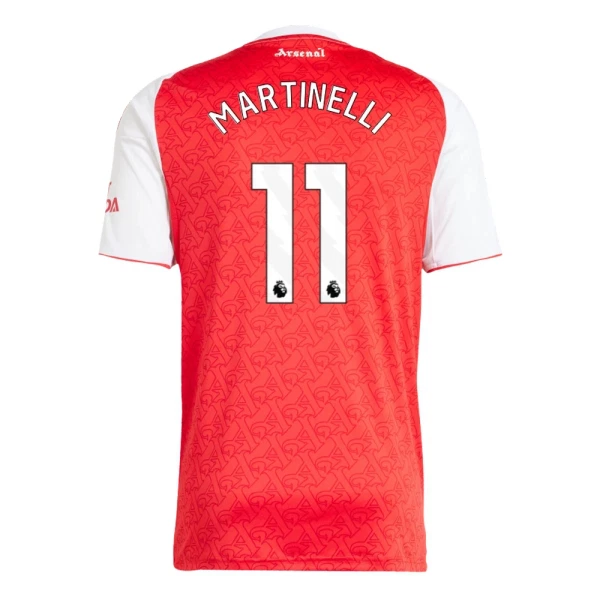 Arsenal Martinelli 11 Fodboldtrøje Herre Hjemmebane 25/26 Arsenal Martinelli 11 Fodboldtrøje Herre Hjemmebane 25/26